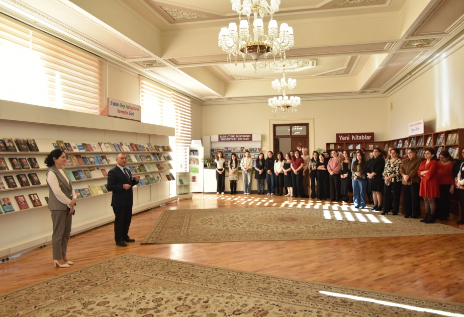 Milli Kitabxanada Dünya Azərbaycanlılarının Həmrəyliyi Günü qeyd olunub