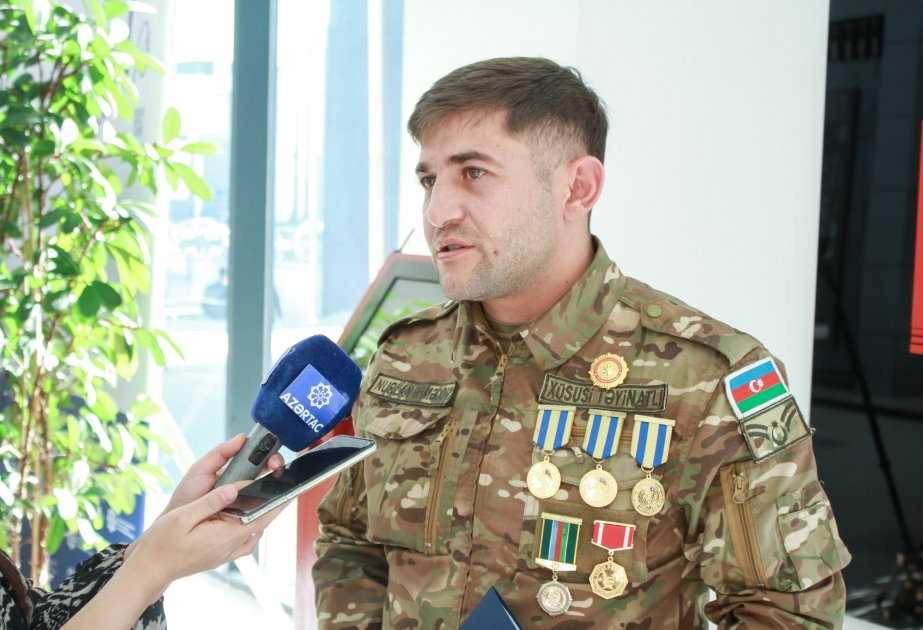 Ehtiyatda olan gizir: Təqdim olunan mənzillər dövlət başçısının hərbçilərə çox böyük diqqət və qayğısının ifadəsidir