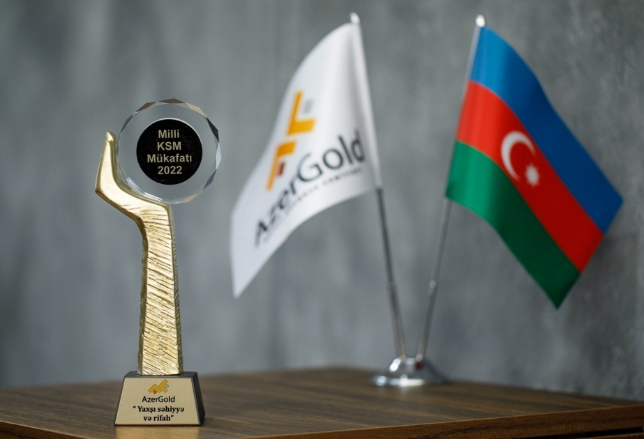 ЗАО AzerGold в очередной раз удостоено Национальной премии в области КСО