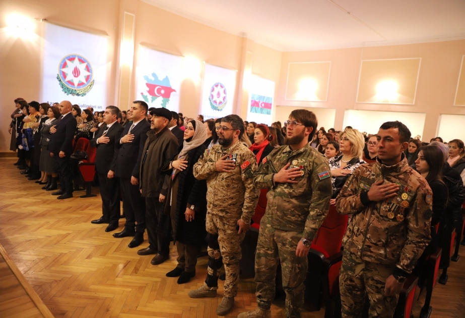Regional Kollecdə Dünya Azərbaycanlılarının Həmrəyliyi Günü qeyd olunub