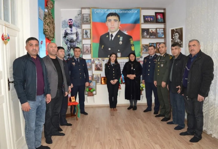 Naxçıvanda şəhid ailələri ziyarət edilib