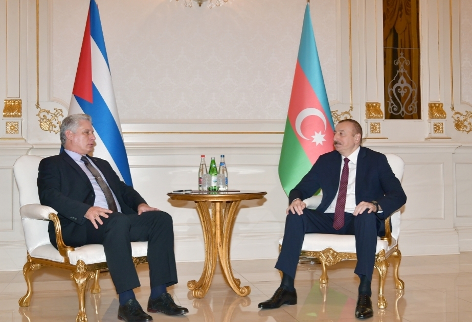 Presidente Ilham Aliyev envió carta de felicitación al Presidente de Cuba