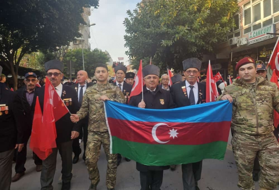 Vətən müharibəsi iştirakçıları Mersinin azad olunmasının ildönümü ilə bağlı tədbirlərdə iştirak ediblər