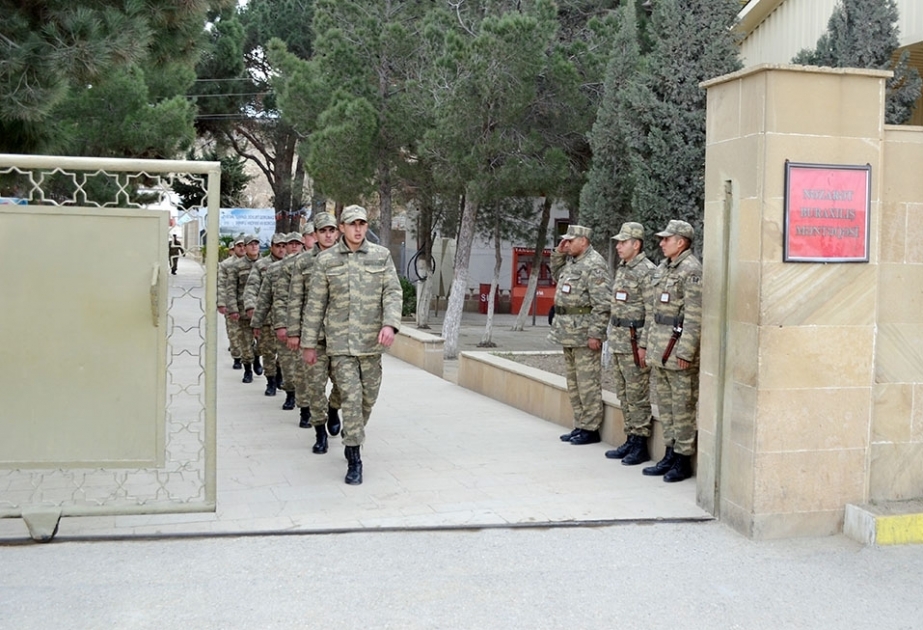 Another group of servicemen discharged upon completion of their active military service, Azerbaijan's Defense Ministry