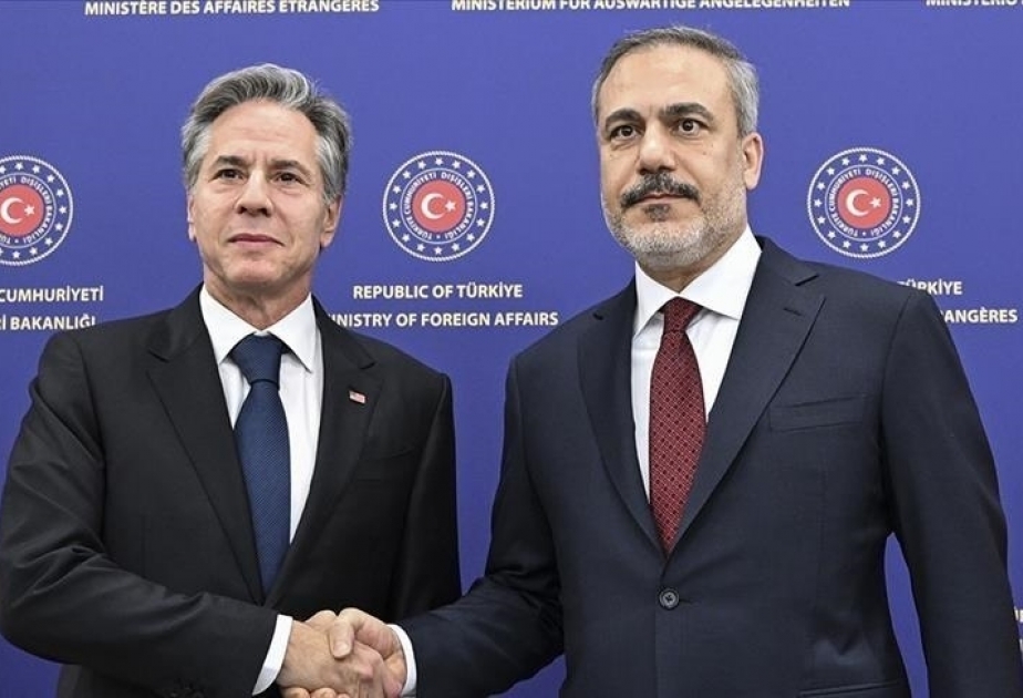 Entretien du chef de la diplomatie turque avec le secrétaire d'État américain
