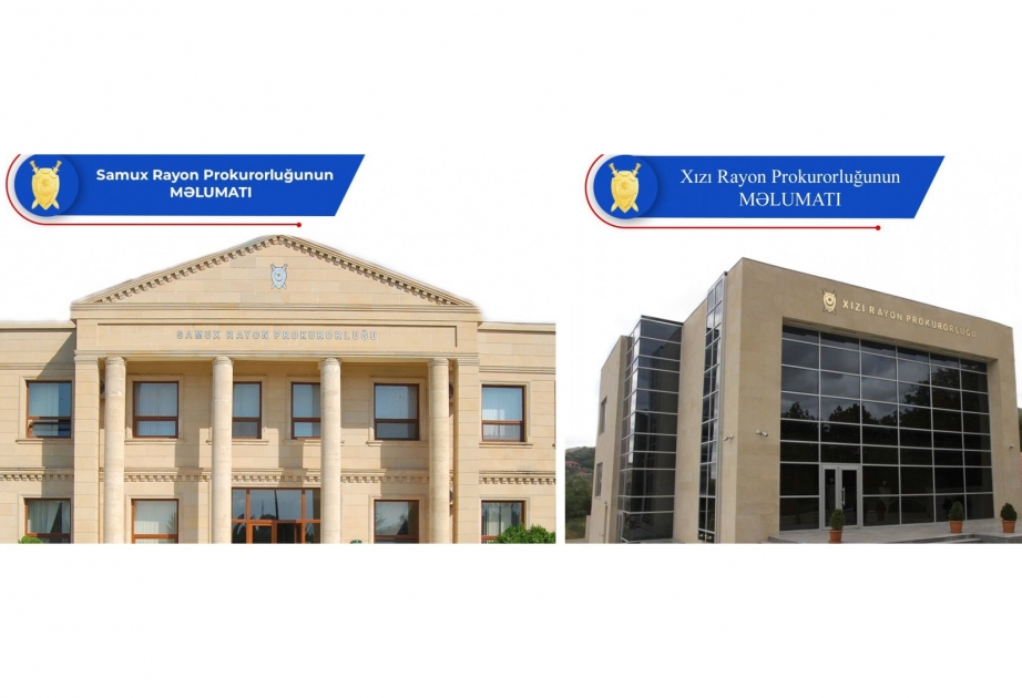 Samux və Xızı rayonlarına prokurorlar təyin olunub
