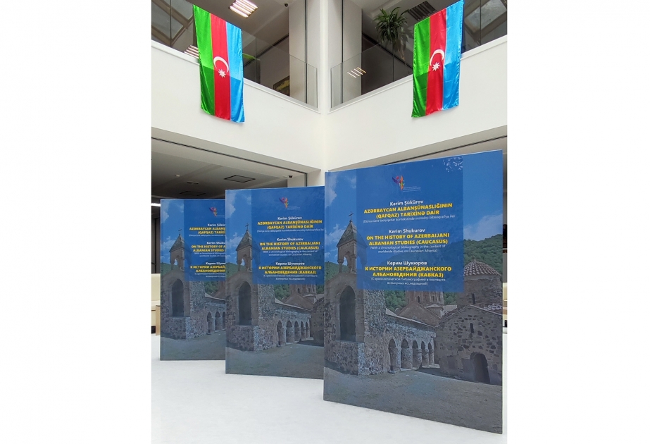 Azərbaycan albanşünaslığından bəhs edən kitab MEK-in istifadəçilərinə təqdim olunub