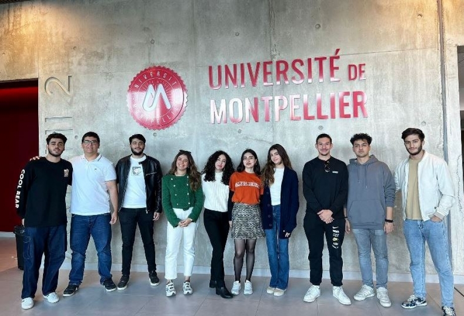 UNEC-in 14 tələbəsi Fransanın Monpelye Universitetində ikili diplom proqramı ilə təhsil alır