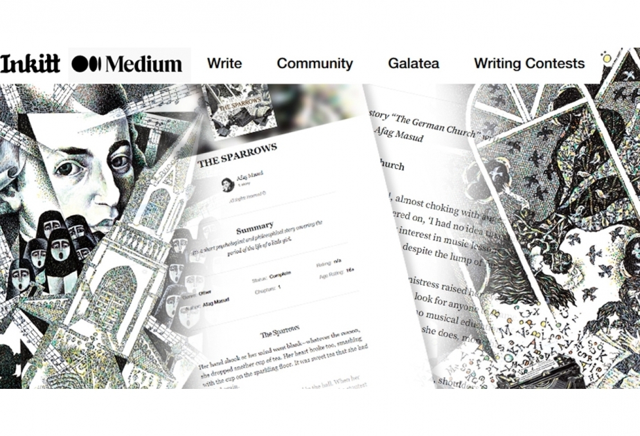 إبداع الكاتبة الأذربيجانية "آفاق مسعود" على البوابة الأمريكية