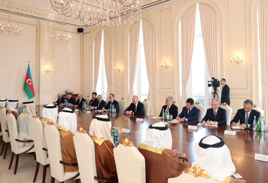 Präsident Ilham Aliyev: Dieser Besuch wird strategische Partnerschaft zwischen Aserbaidschan und den Vereinigten Arabischen Emiraten stärken