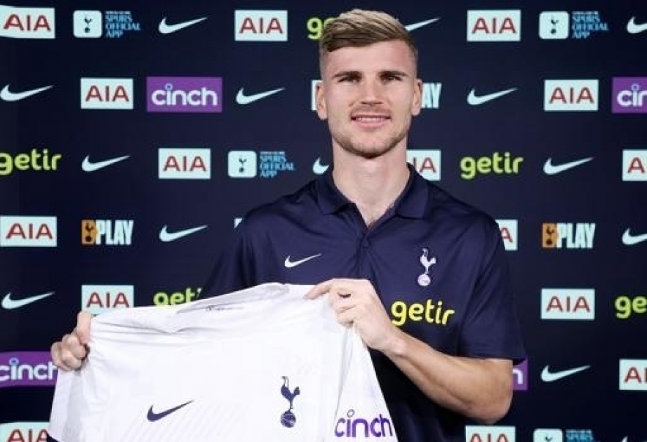 Tottenham signs Germany forward Timo Werner on loan from Leipzig