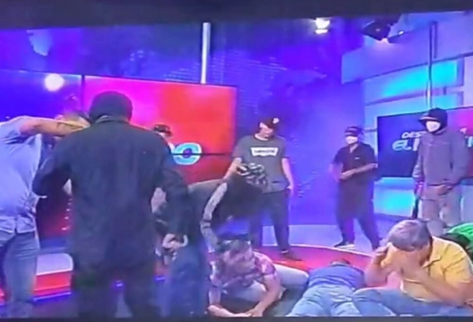 Police in Ecuador arrest 13 people for breaking into television channel during live broadcast