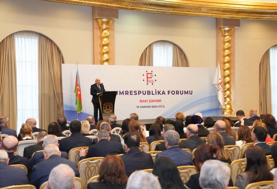 Bakú acoge el Foro Republicano del Foro Nacional de ONG