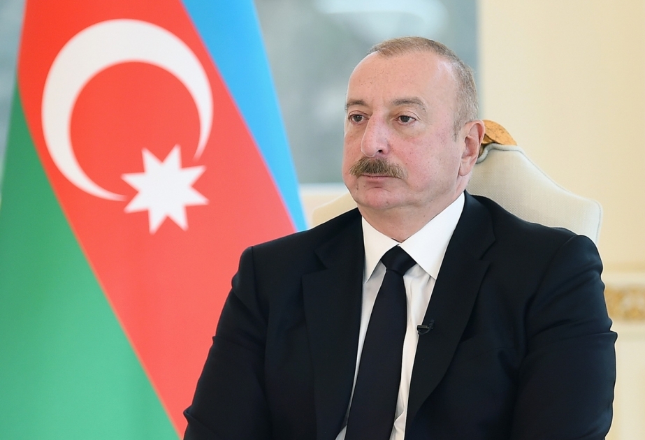 Präsident Ilham Aliyev: Mit dem Hissen der Flagge in Khankendi erreichten wir unser endgültiges Ziel