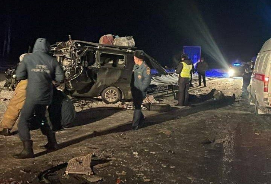 Rusiyada yol-nəqliyyat qəzası nəticəsində 8 nəfər ölüb