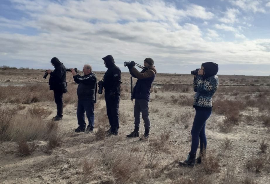La "Gira invernal de fotógrafos" ha comenzado en el Parque Nacional de Absheron