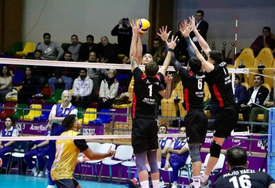 Kişi voleybolçuların Yüksək Liqasında ilin ilk oyunları keçirilib