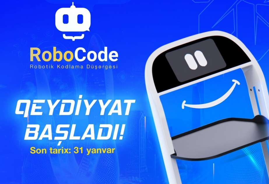 “ASAN xidmət” "RoboCode" robotik kodlama düşərgəsinə başlayır