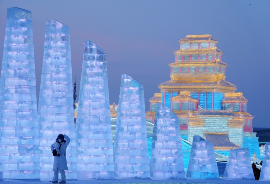 Harbin buz və qar festivalı “Ginnesin rekordlar kitabı”na düşüb