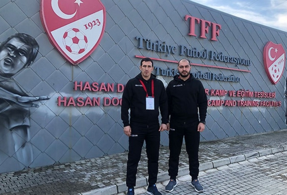 Azərbaycanlı sabiq futbol hakimləri Türkiyədəki kursda iştirak edirlər