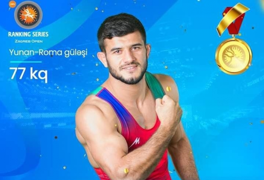 Azərbaycanın yunan-Roma güləşçisi reytinq turnirinin çempionu olub