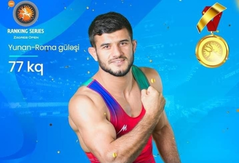 Un luchador grecorromano azerbaiyano gana el oro en el Abierto de Zagreb 2024