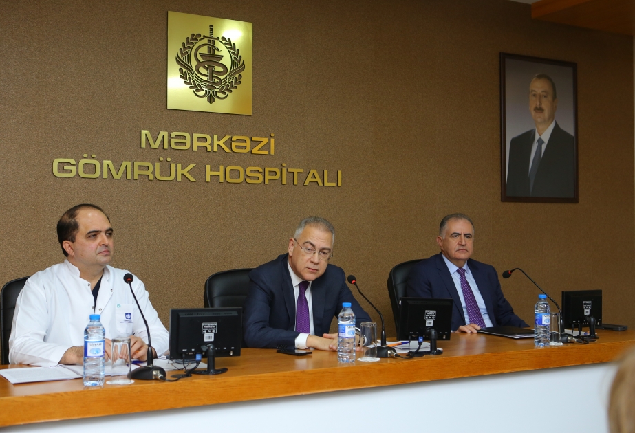 ®  Mərkəzi Gömrük Hospitalında 2023-cü ilin yekunlarına həsr olunmuş hesabat iclas keçirilib