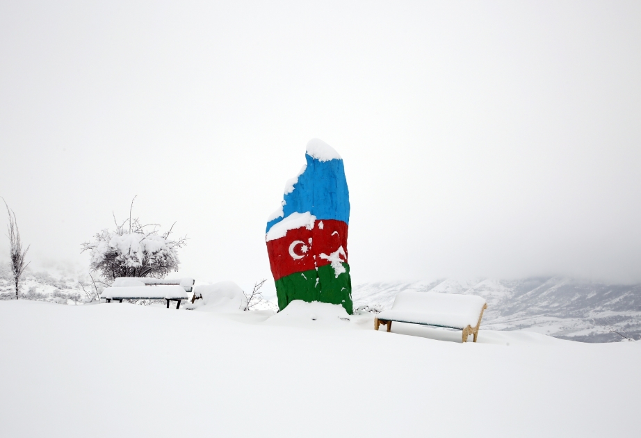 So schön sieht Hadrut im Schnee aus FOTOREPORTAGE VIDEO