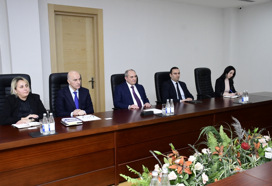 YAP Sədrinin müavini ATƏT DTİHB Seçki Müşahidə Missiyasının rəhbəri ilə görüşüb