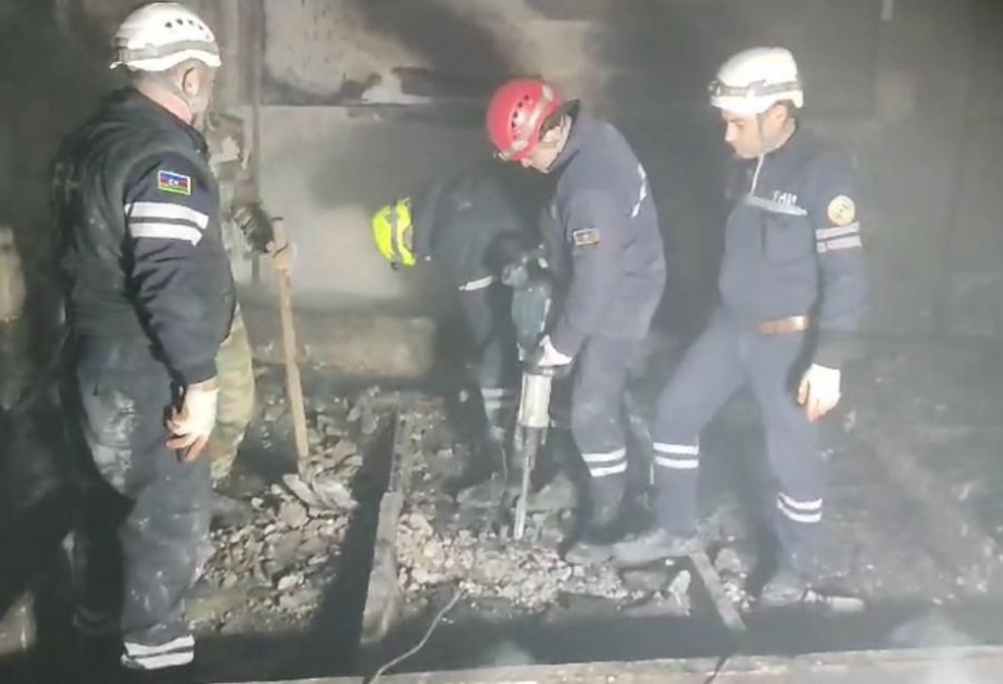 FHN: Binəqədidə sexdə dağıntılar altından daha bir nəfərin cəsədi çıxarılıb YENİLƏNİB