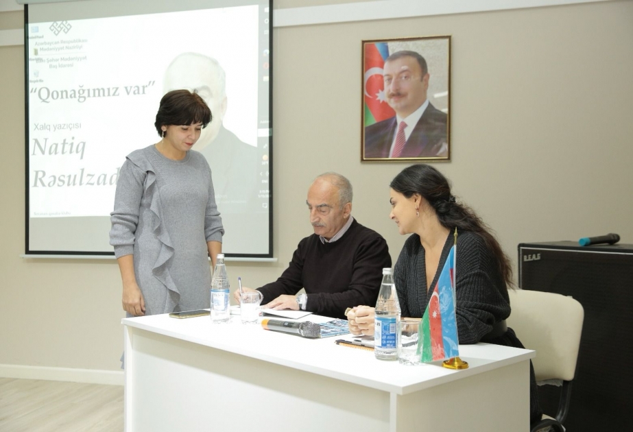 “Qonağımız var” layihəsi çərçivəsində növbəti görüş olub