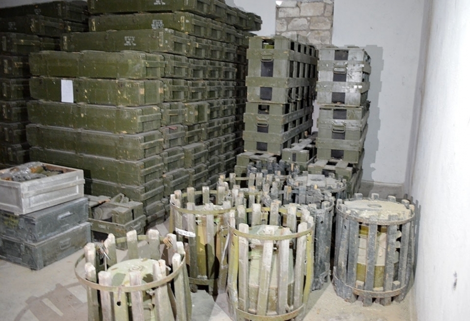 Defense Ministry: Another ammunition storage found in Karabakh region