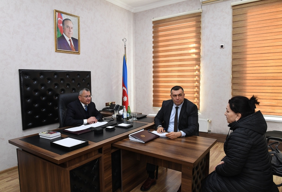 Dövlət Komitəsində məcburi köçkünlərin müraciətləri dinlənilib