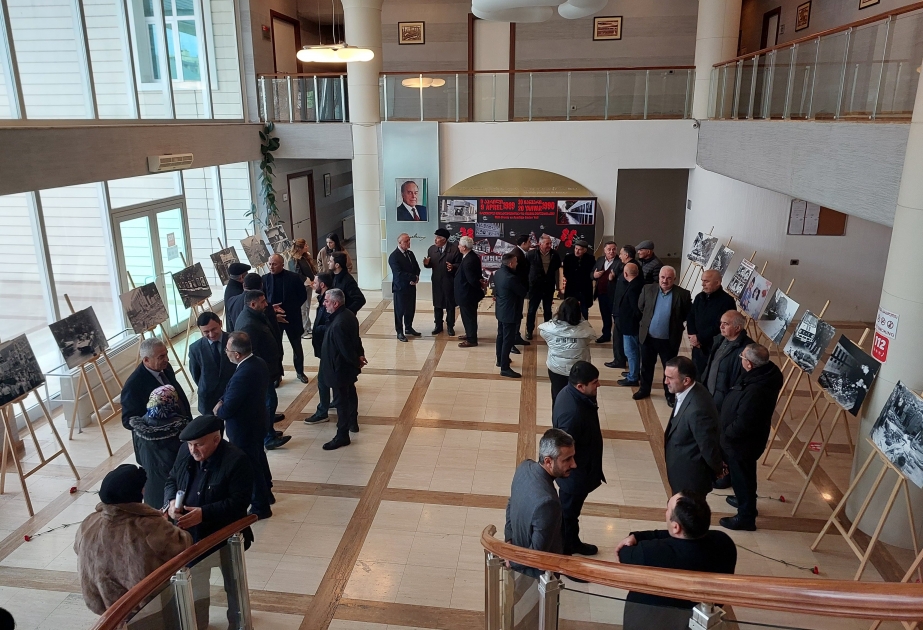 Marneulidə 20 Yanvar şəhidlərinin xatirəsi anılıb