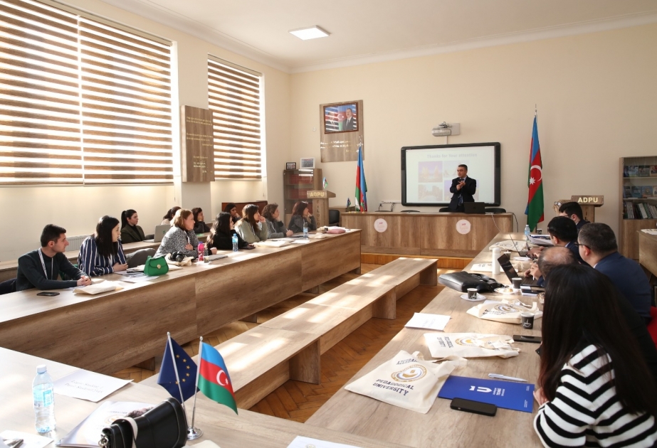 “IQAinAR” layihəsi çərçivəsində növbəti təlim ADPU-da təşkil olunub