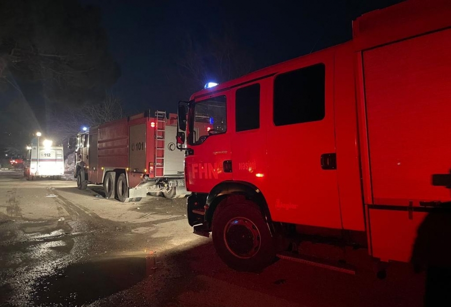FHN: Binəqədidə sexdə baş vermiş partlayışla əlaqədar axtarış-xilasetmə işləri davam etdirilir