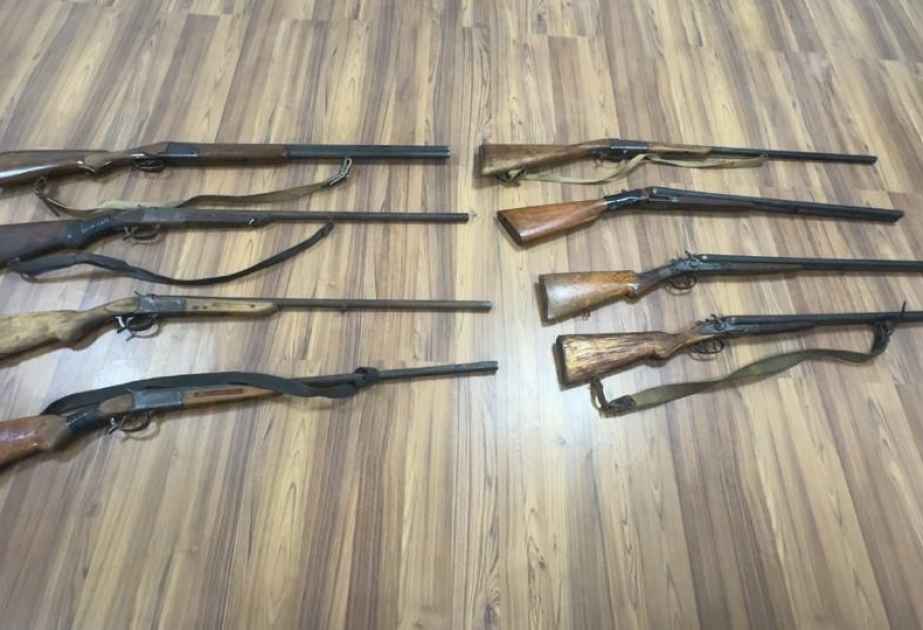 Şəmkirdə qanunsuz odlu silah saxlayanlar tutulublar