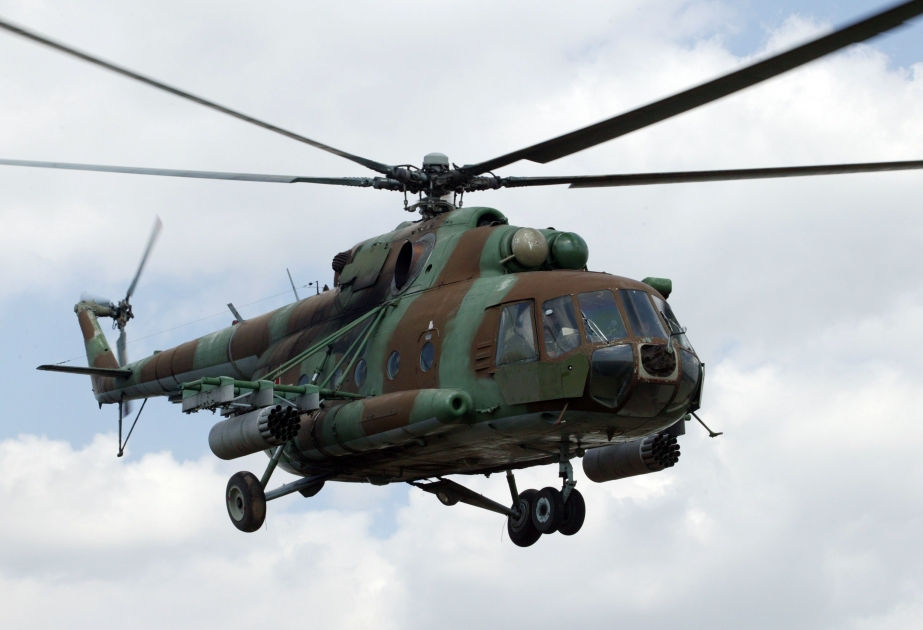 Qırğızıstanda hərbi helikopter qəzaya uğrayıb