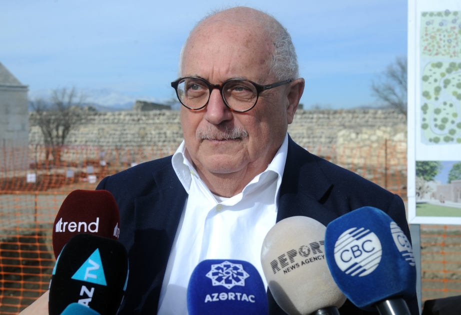 Experto italiano: “Las obras de restauración del complejo "Imarat" se dividen en dos partes principales”