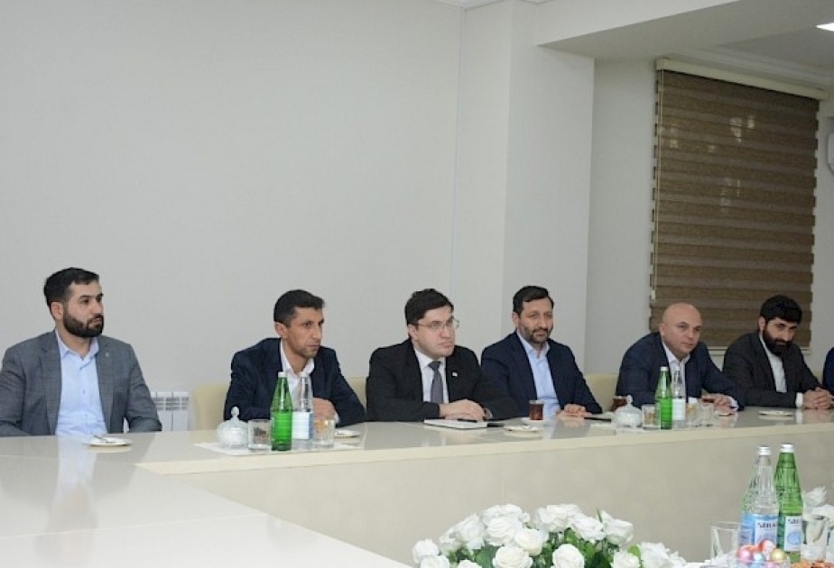Глава Управления мусульман Грузии посетил Азербайджанский институт теологии