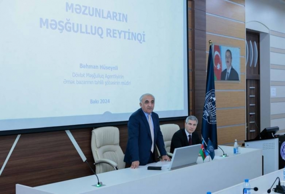 UNEC-də “Məzunların məşğulluq reytinqi” platformasının təqdimatı olub