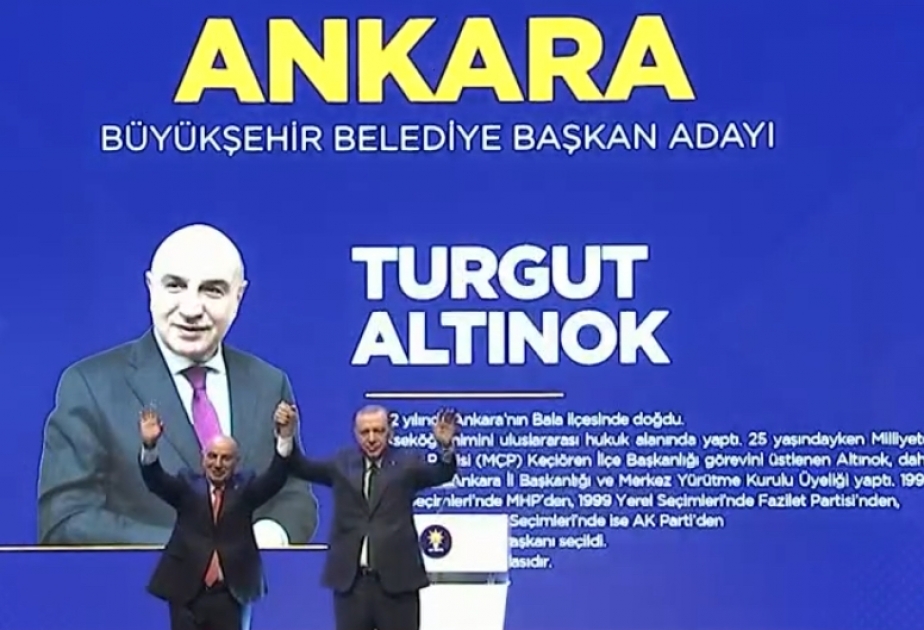 AK Parti bələdiyyə seçkilərində Ankara üçün namizədini açıqlayıb