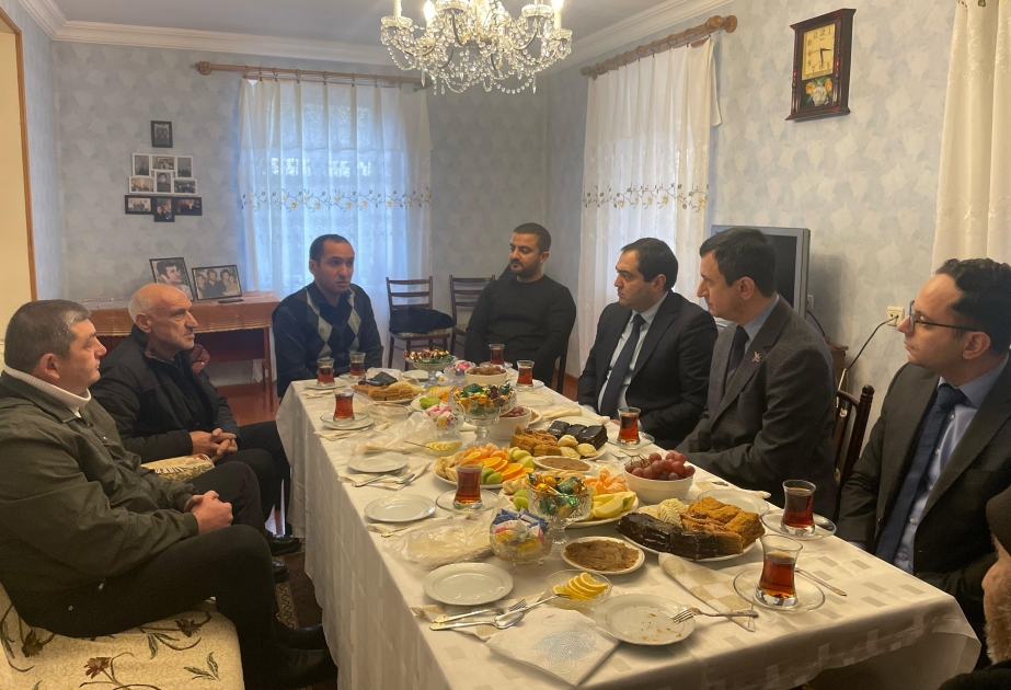 Gürcüstanda 20 Yanvar şəhidlərinin ailələri ziyarət olunub