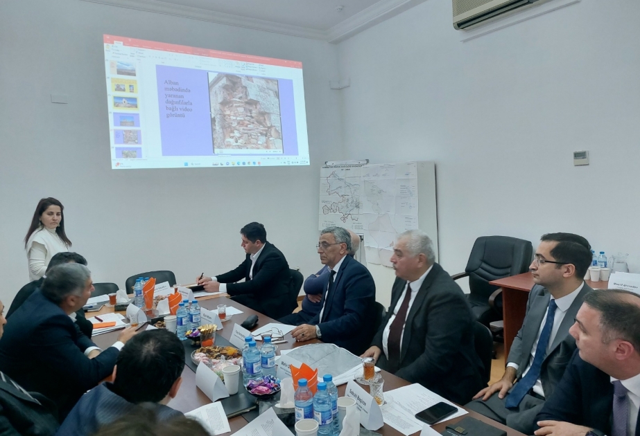 Mədəni İrsin Qorunması, İnkişafı və Bərpası üzrə Dövlət Xidmətində ekspert komissiyasının iclası olub