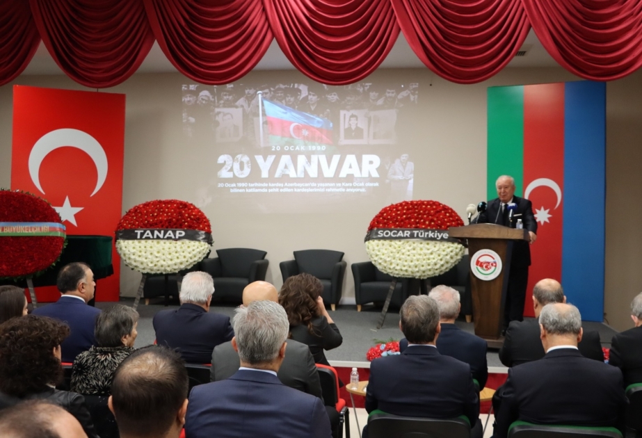 Ankarada 20 Yanvar faciəsi qurbanlarının xatirəsi anılıb