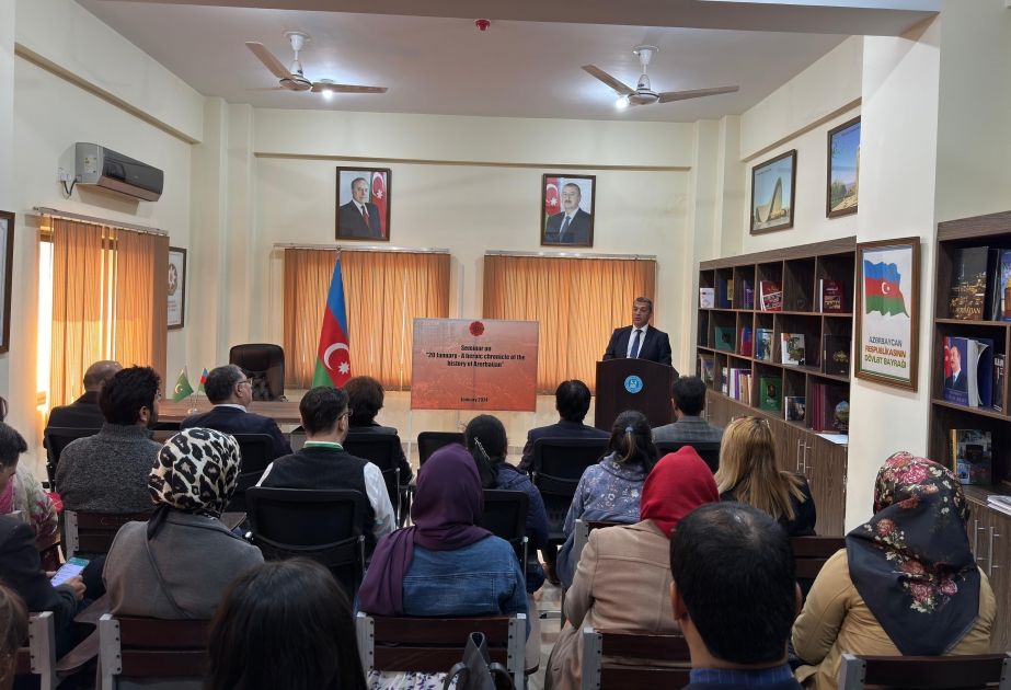 20 Yanvar şəhidlərinin xatirəsi Pakistanda anılıb