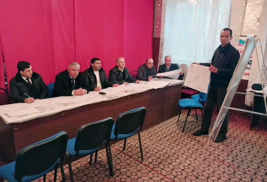 В Габалинском избирательном округе номер 116 к тренингам привлечены 354 члена низовых избирательных комиссий
