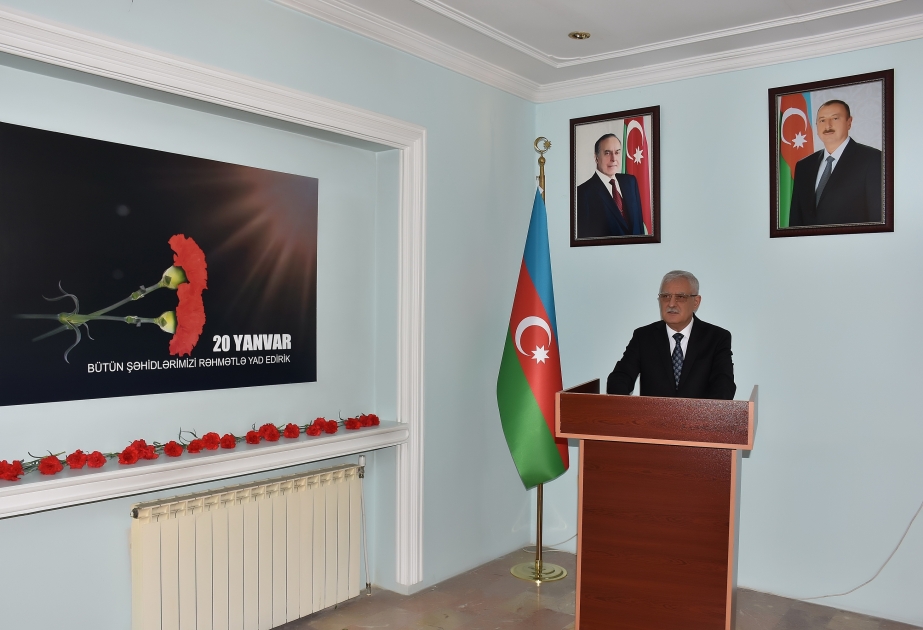Təbrizdə 20 Yanvar faciəsinin ildönümü ilə bağlı tədbir keçirilib