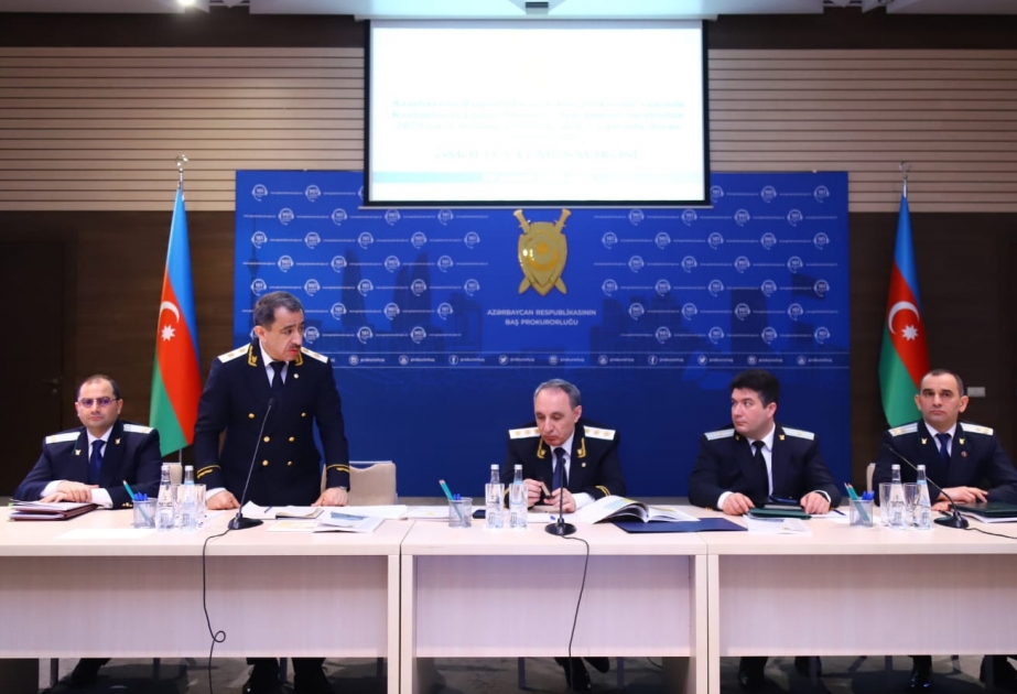 Baş prokurorun müavini: Cinayət işləri üzrə 43,1 milyon manat məbləğində əmlak üzərinə həbs qoyulub
