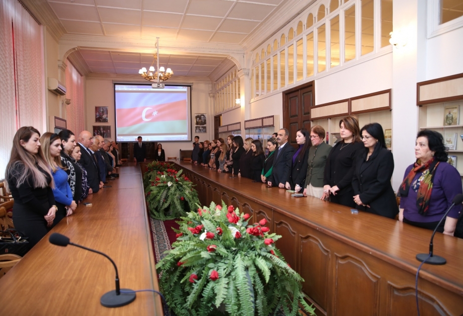 Pedaqoji Universitetdə 20 Yanvar faciəsi ilə bağlı dəyirmi masa təşkil edilib